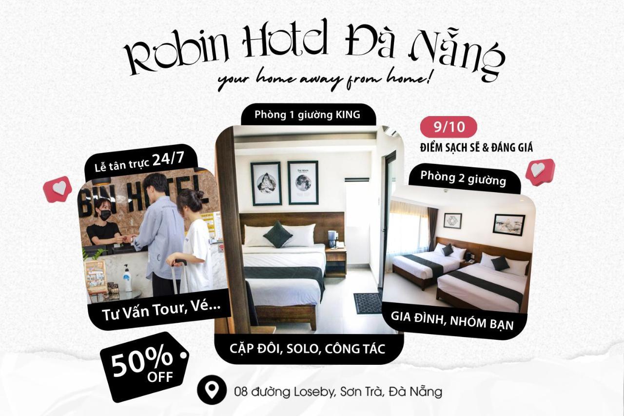 Robin Hotel Danang Exterior foto